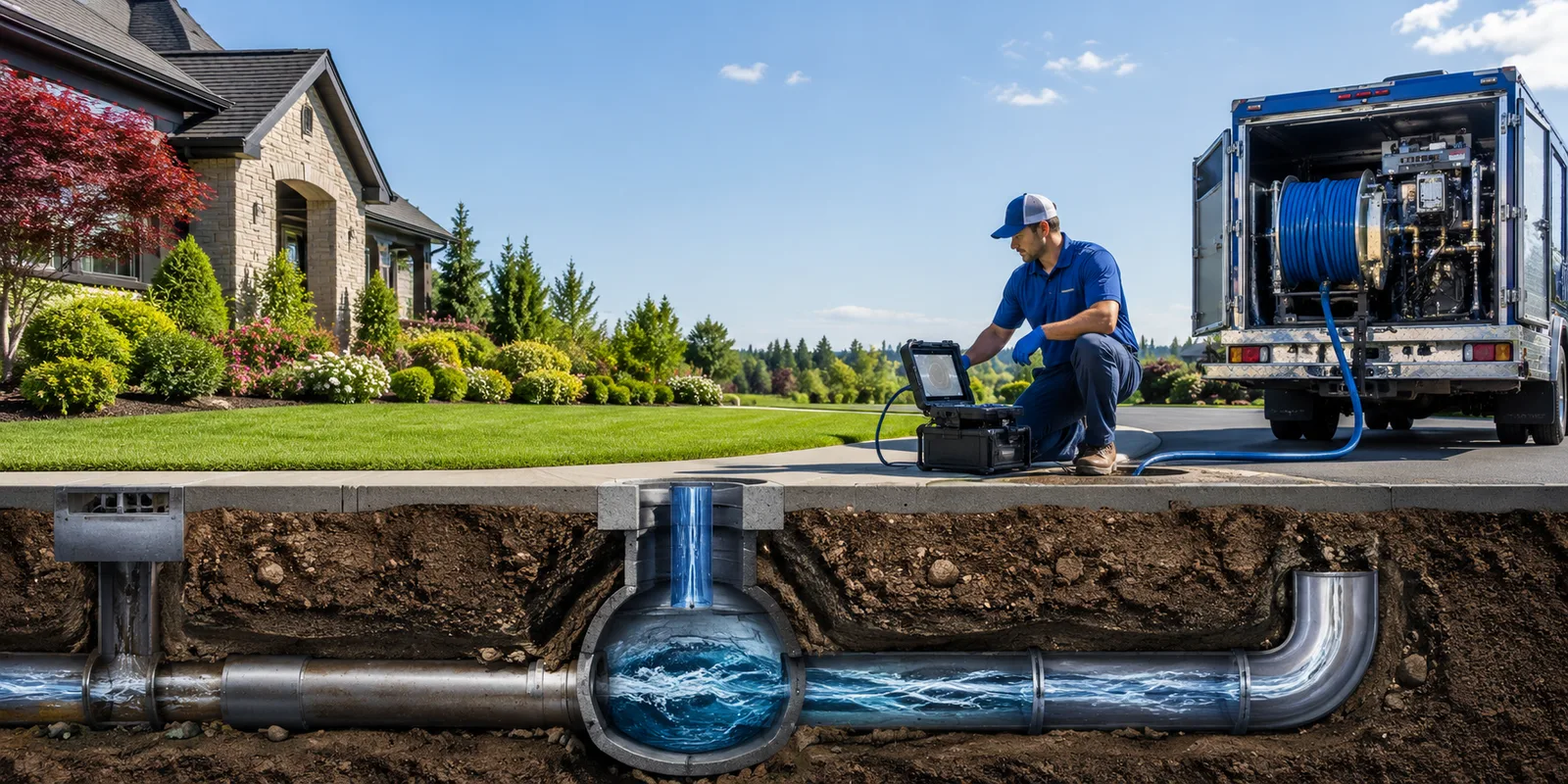 Drainage restoration information for Akron, OH